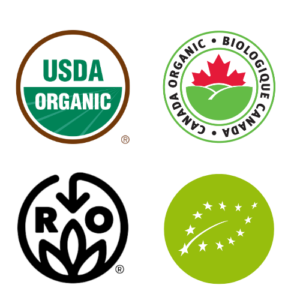 Organic Certification Logos